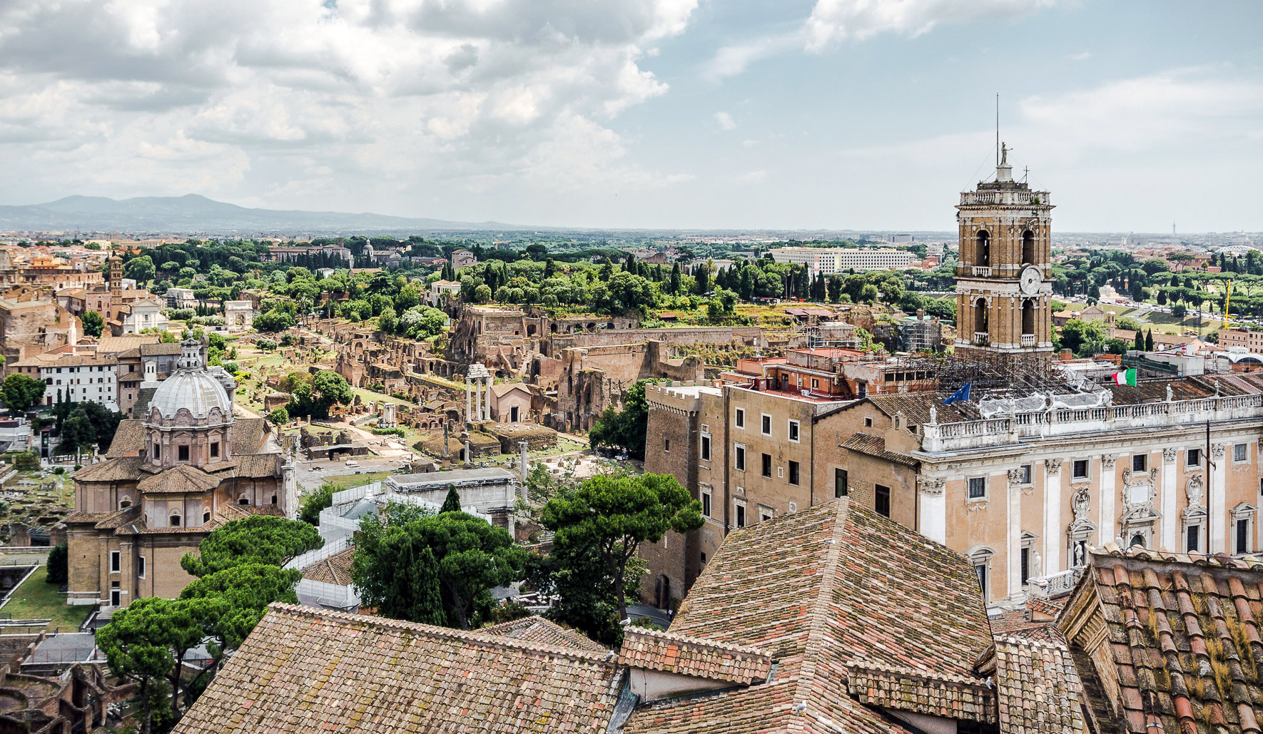 Vittoriano Dachterrasse Rom
