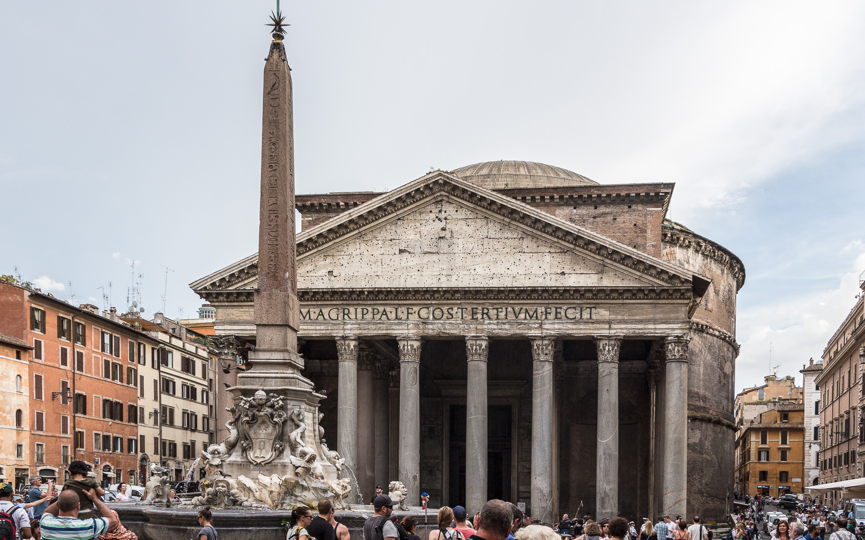 Pantheon Rom außen