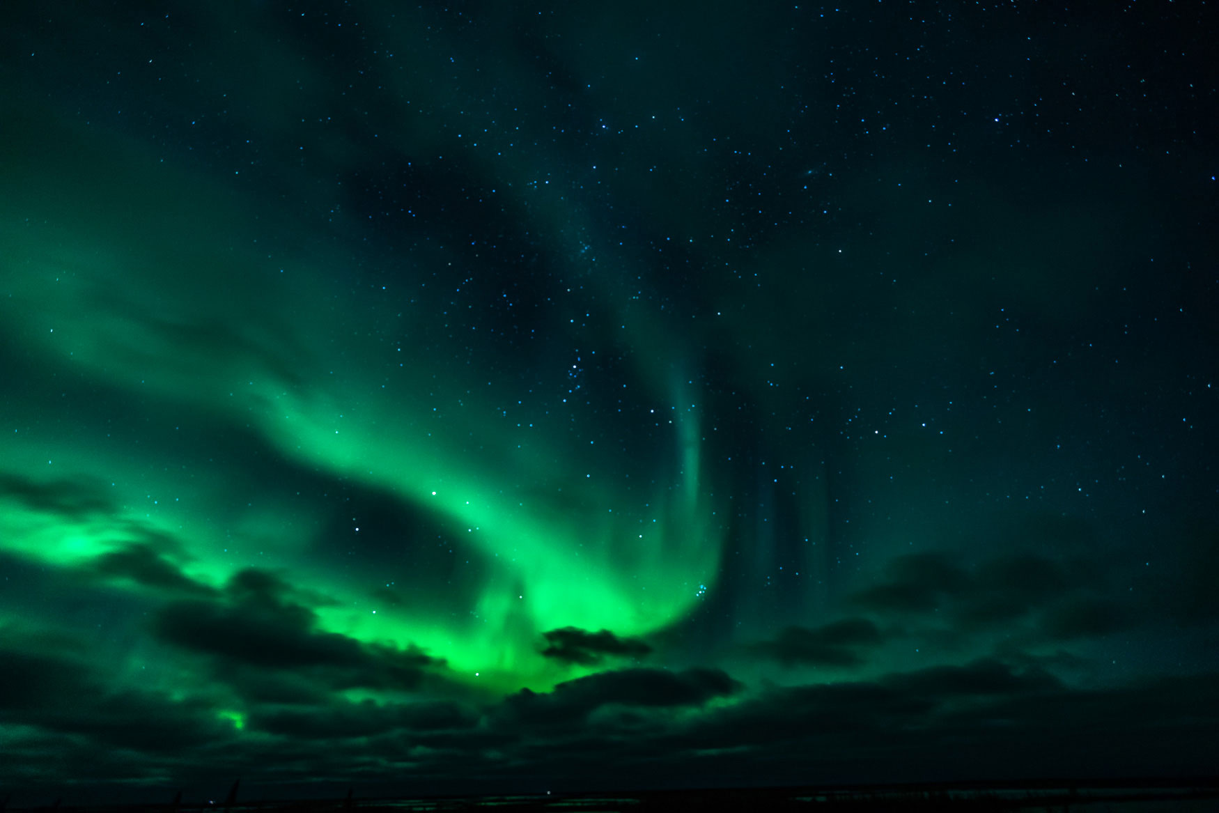 Nordlichter sehen in Churchill Kanada