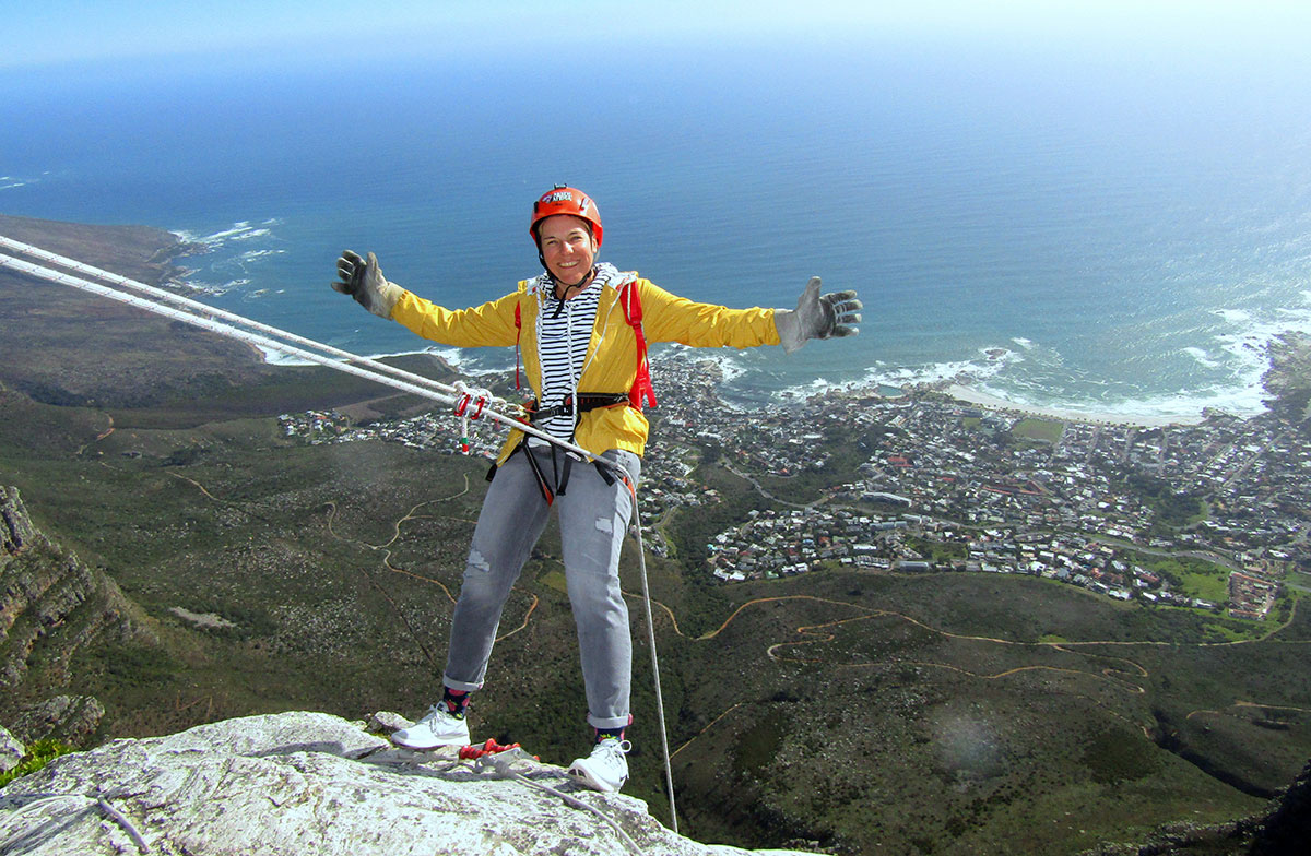 Kapstadt Tafelberg Abseil Africa