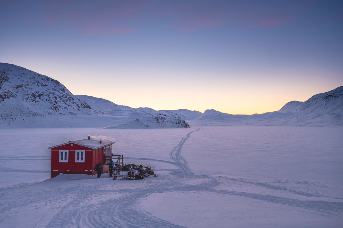 Arctic Circle Trail in Grönland.