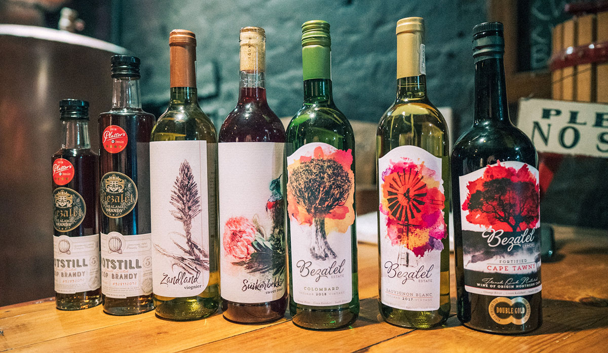 Wine und Brandy-Probe bei Bezalel in Upington Südafrika