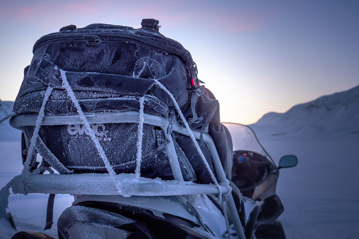 Gefroren Grönland Winter