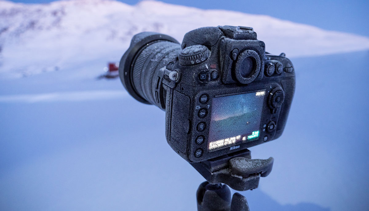 Grönland Kamera funktioniert Eis