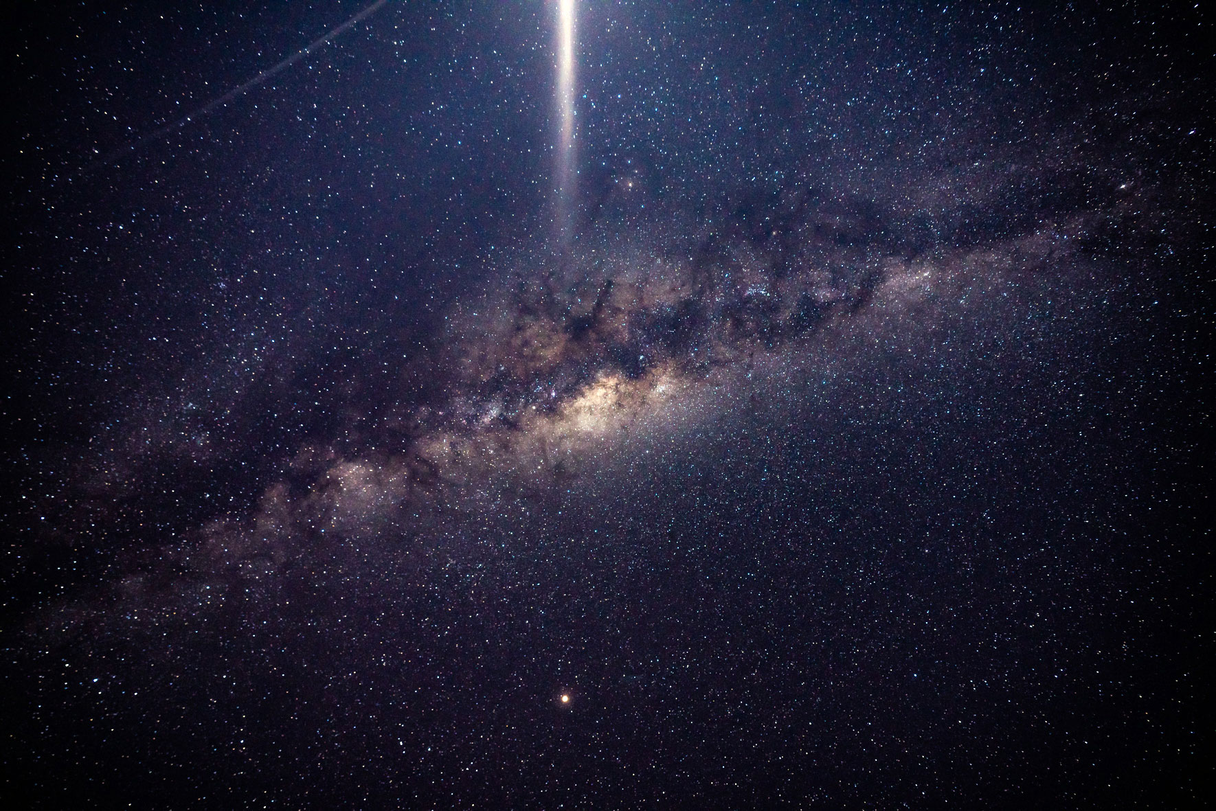 Sternenhimmel Milchstraße Sutherland