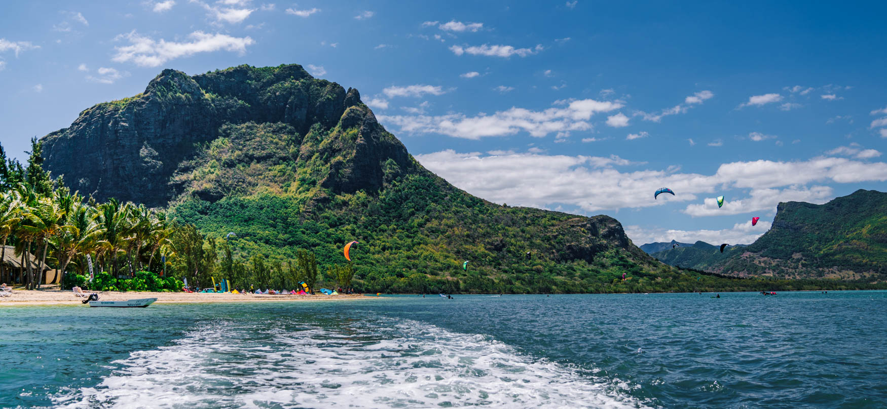 Kitesurfen im Paradies
