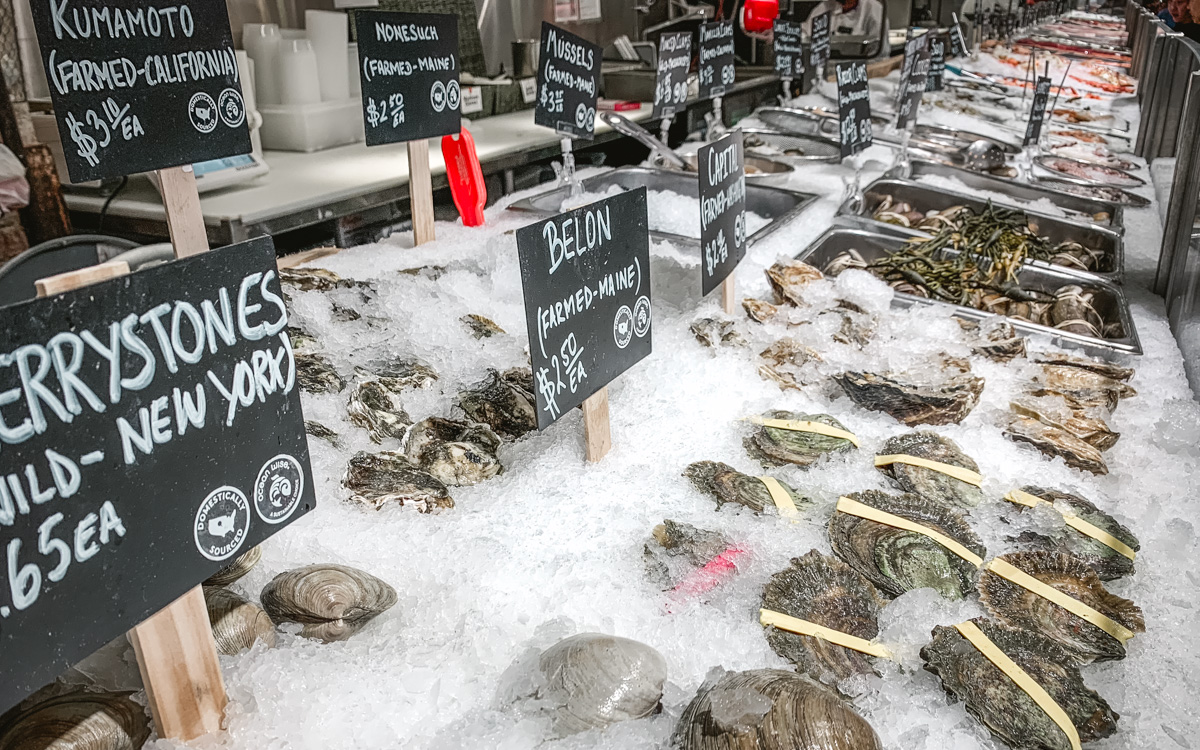 Chelsea Market in New York.