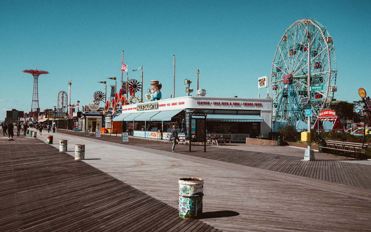 Coney Island - Auszeit am Meer oder Vergnügungspark in Brooklyn.