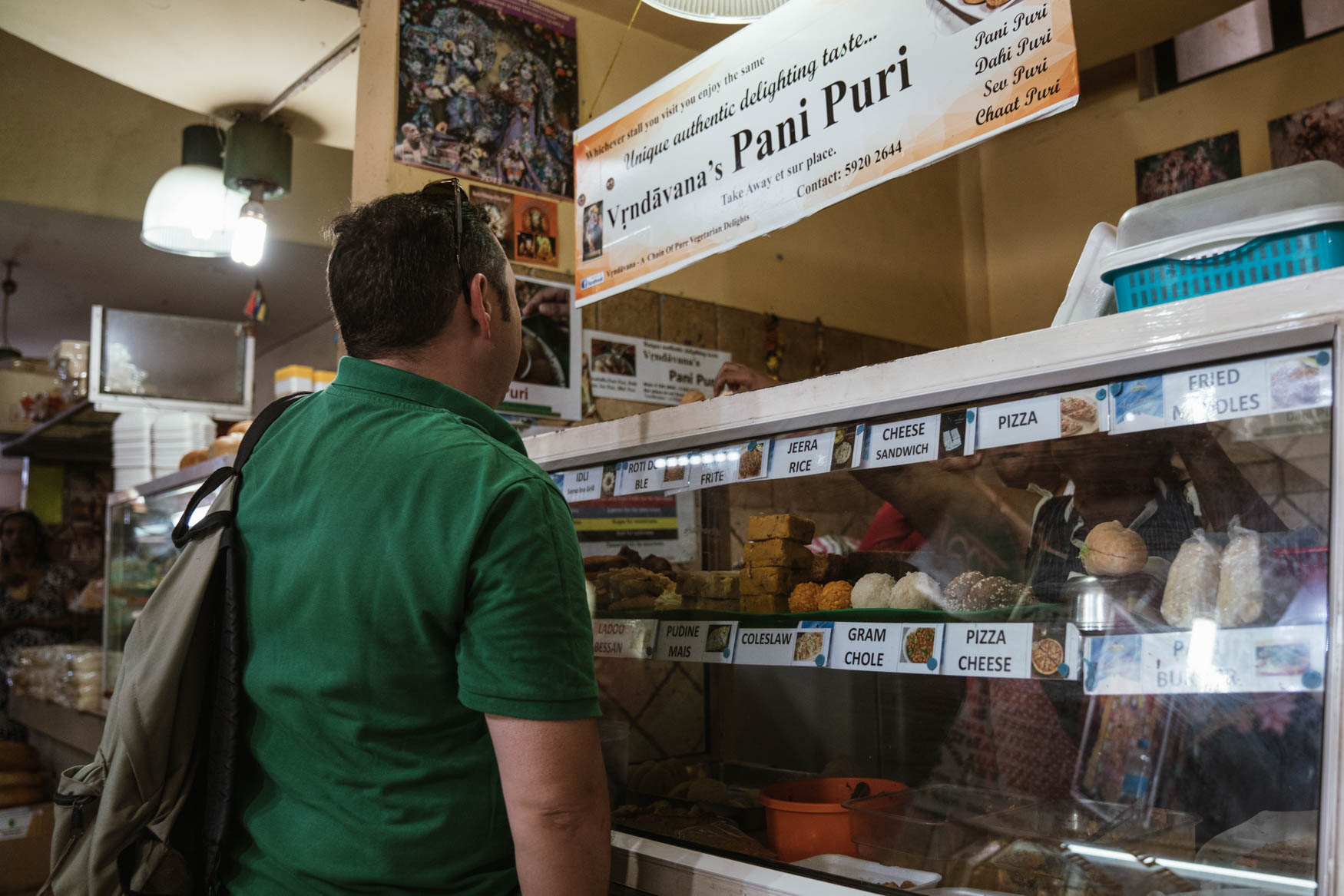 Pani Puri im Zentralmarkt