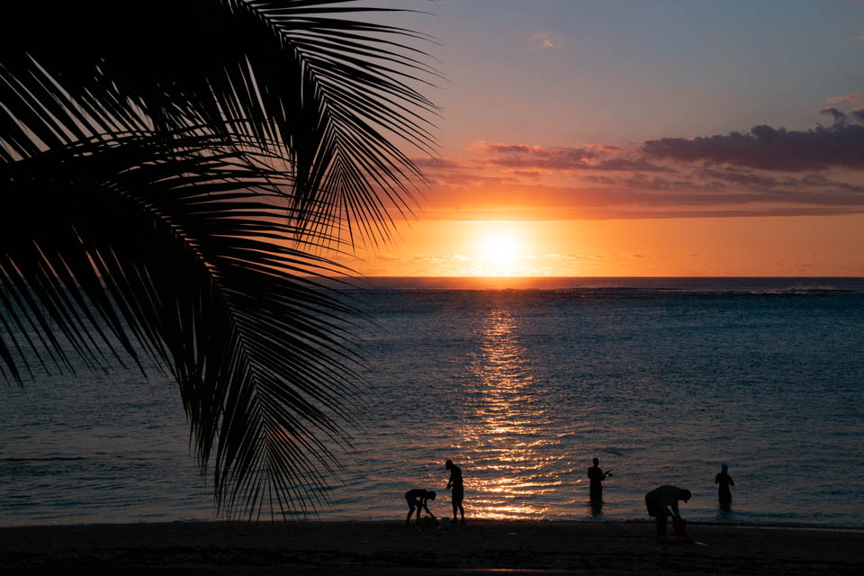 Sonnenuntergang im St. Regis Mauritius