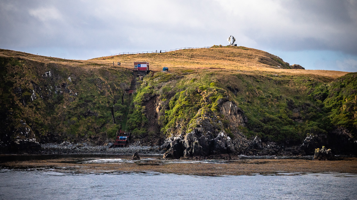 Kap Hoorn Treppe und Albatross Denkmal