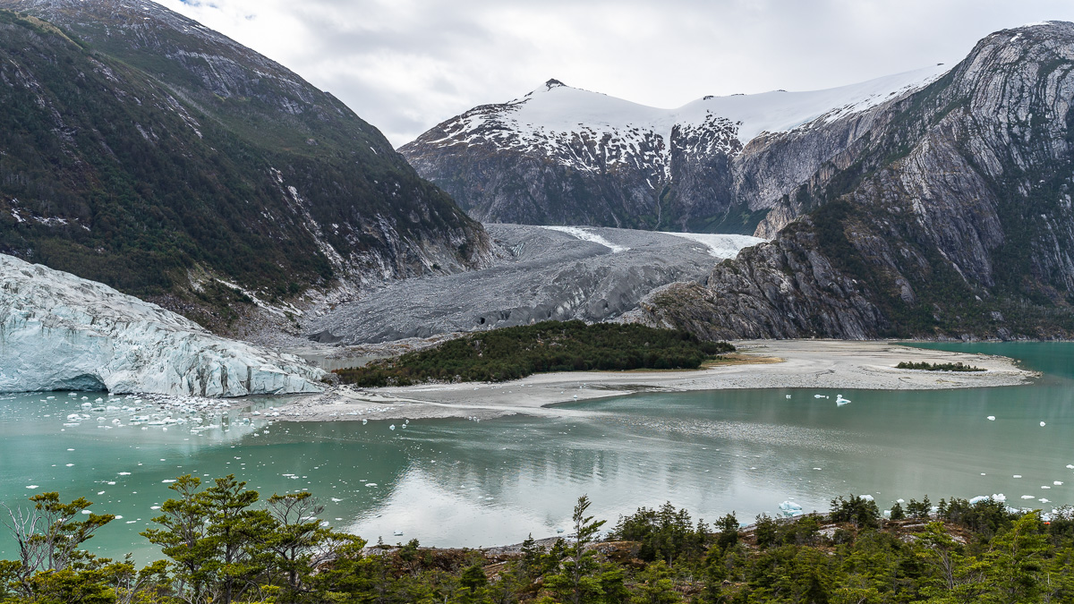 Moräne Pia Gletscher