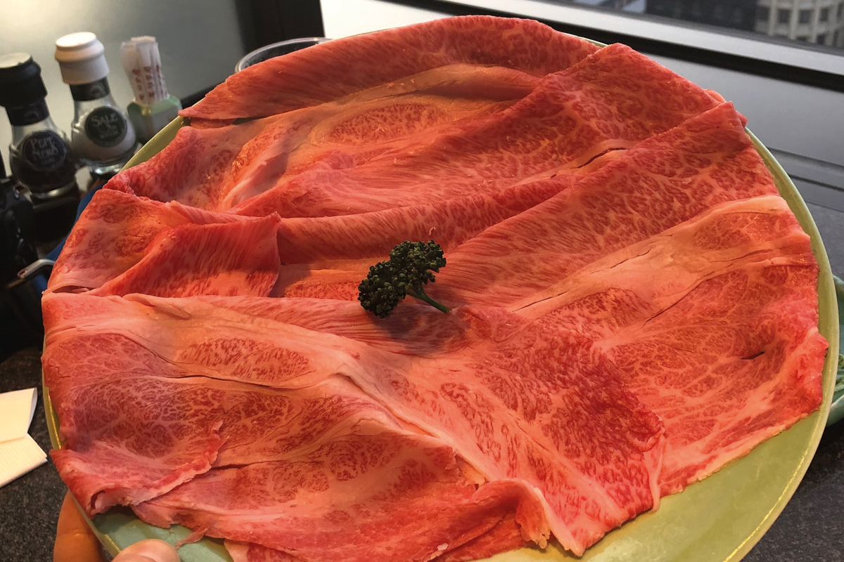 Shabu-Shabu Fleisch