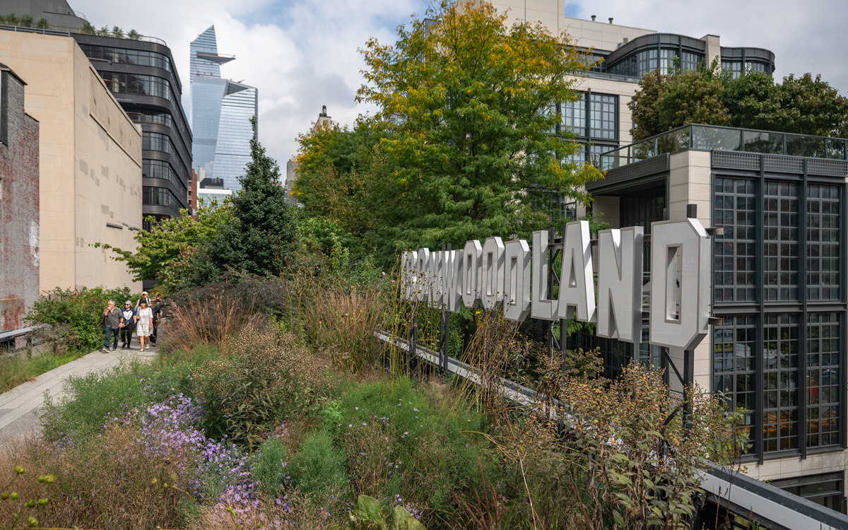 High Line Park in New York, ein wirklich sehenswerter Ort.
