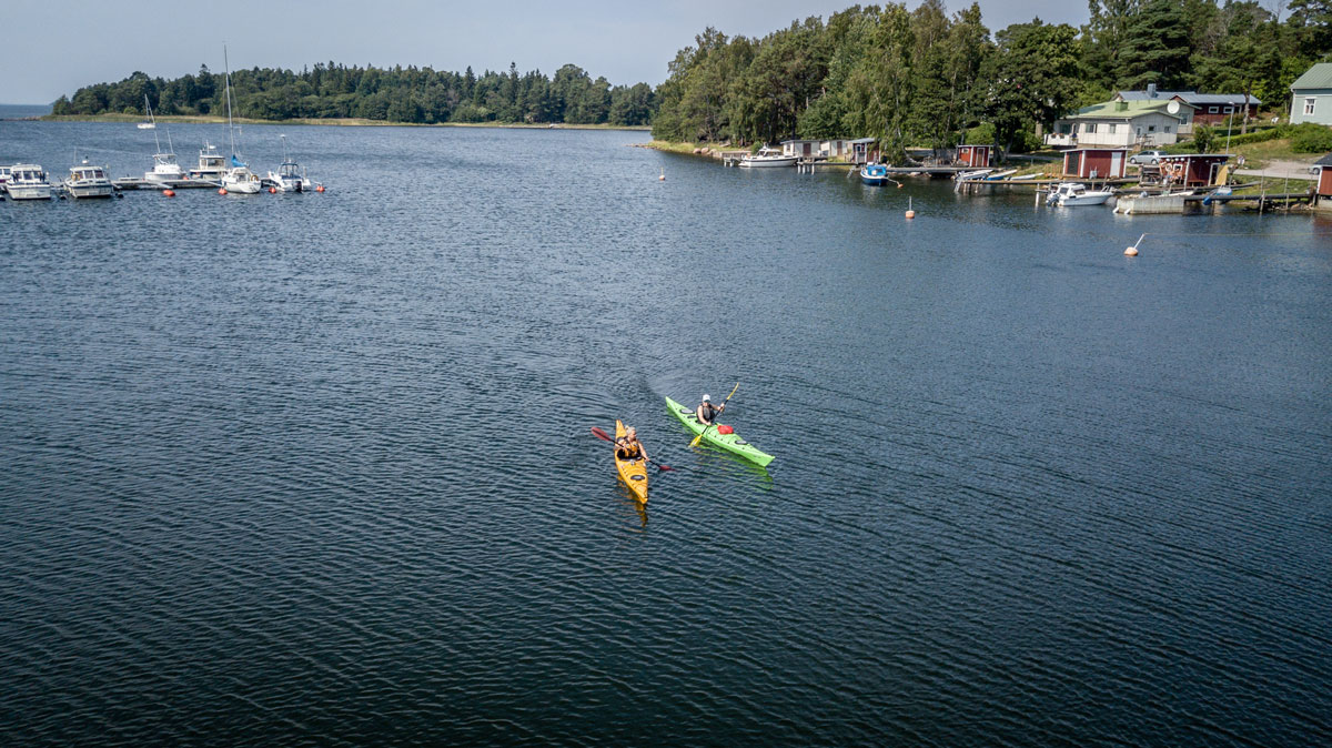 Kajak fahren Hanko