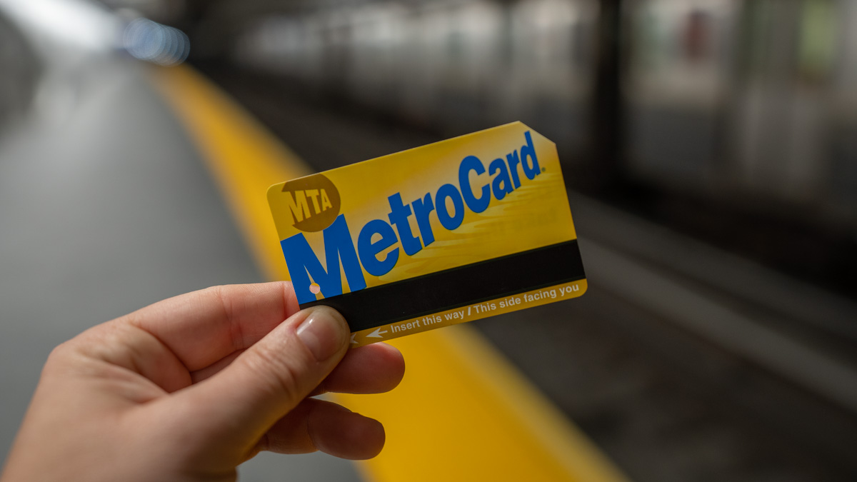 Metro Card New York.