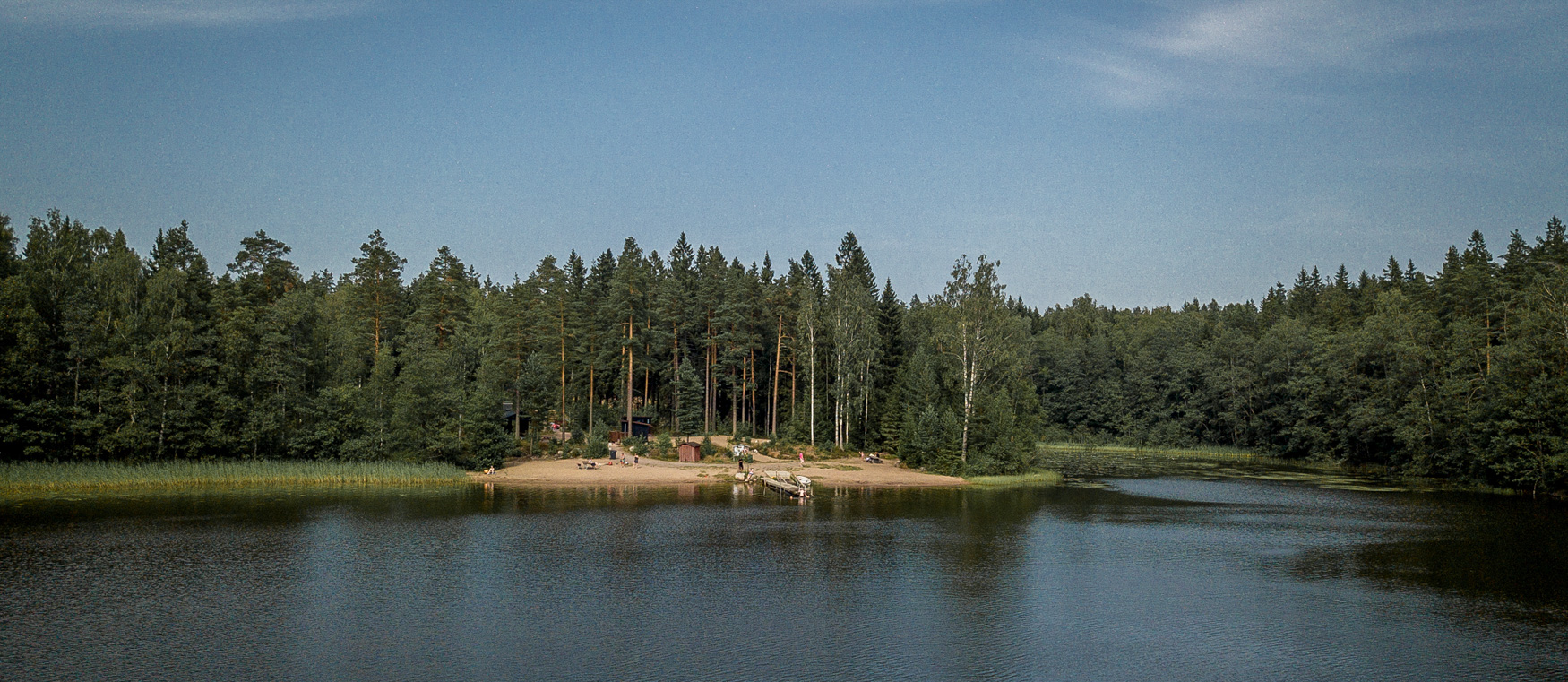 Bei Raseborg Finnland See