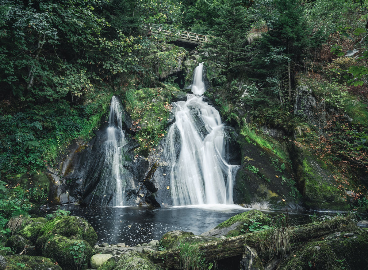 Wasserfälle in Triberg im Schwarzwald Highlight