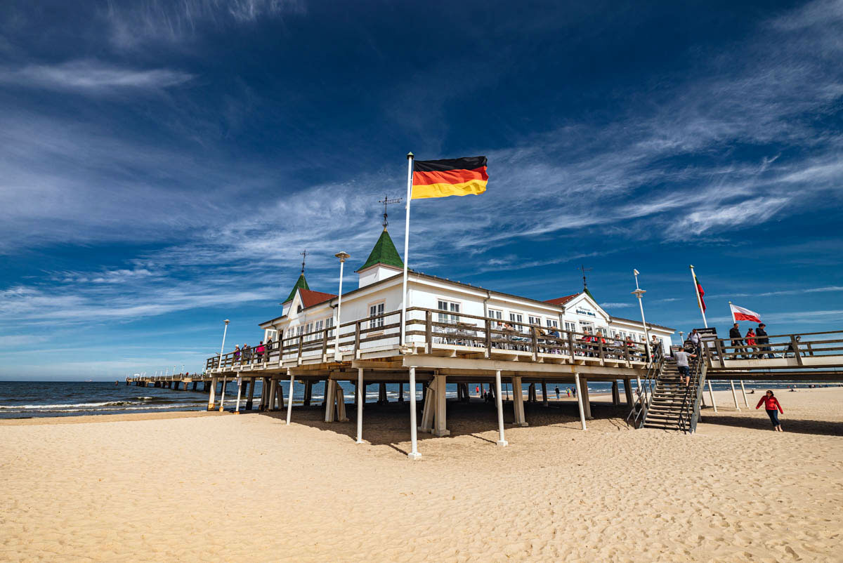 Seebrücke Ahlbeck Sehenswürdigkeit Usedom