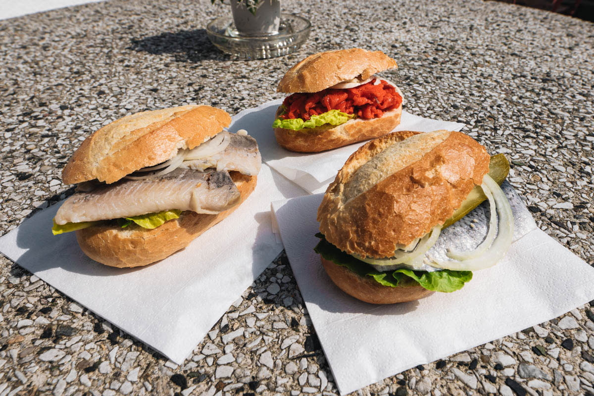 Fischbrötchen essen Usedom Highlight