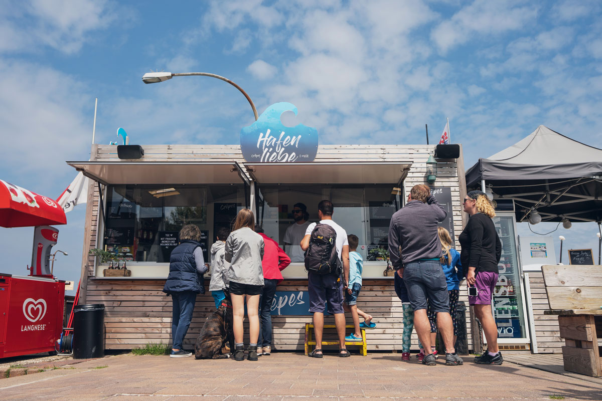 Crêpes Hafenliebe in Hörnum.