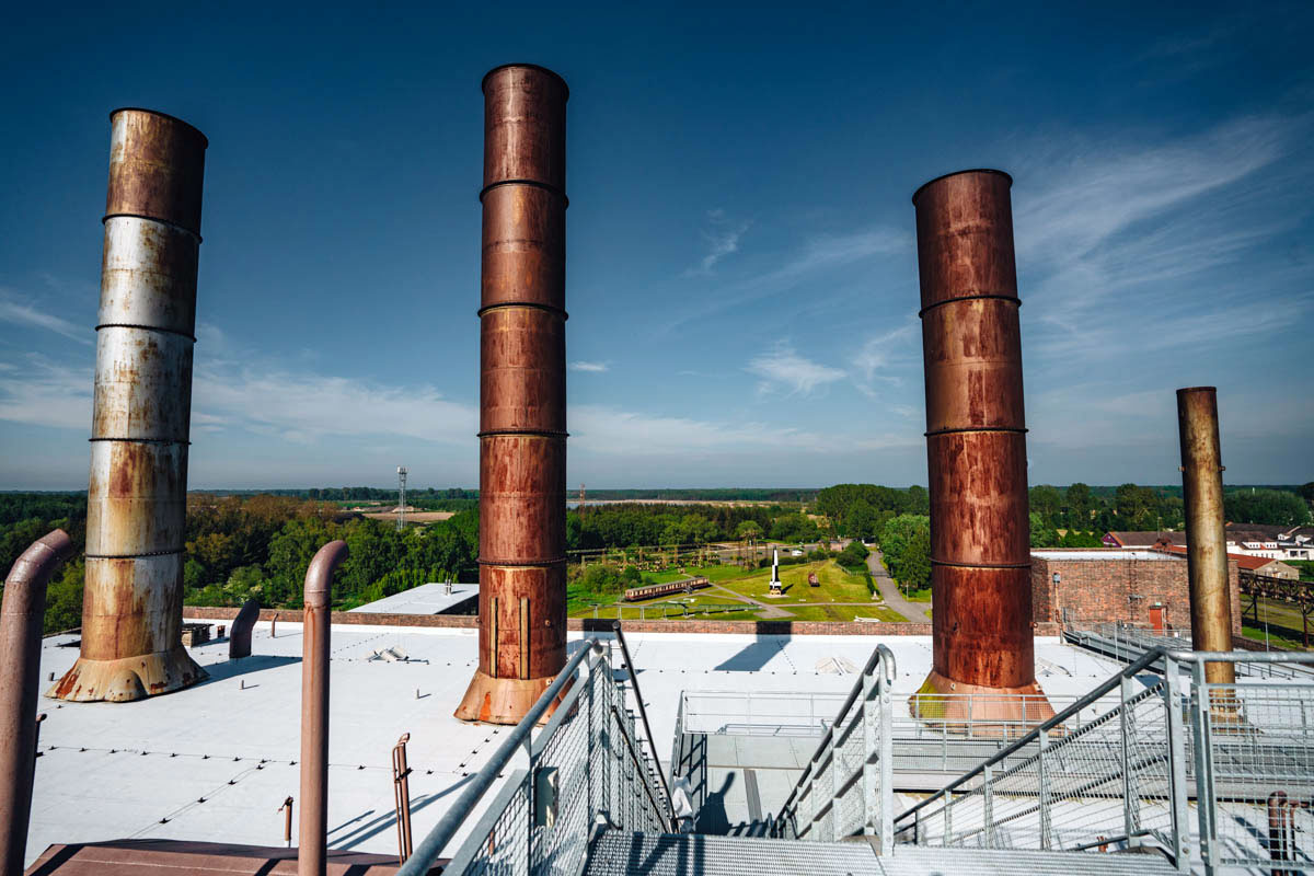 Ausblick Dach Historisch Technischen Museum Peenemünde