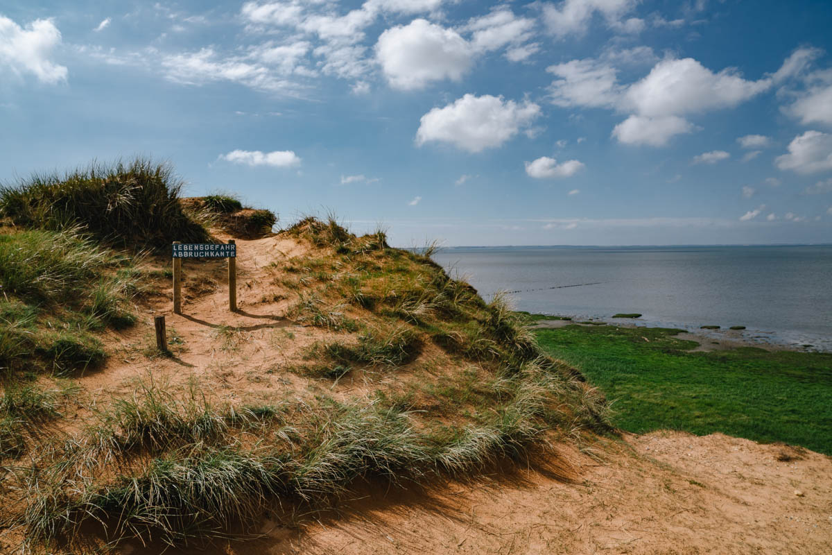 Morsumer Kliff Morsum. Bilder aus Sylt.