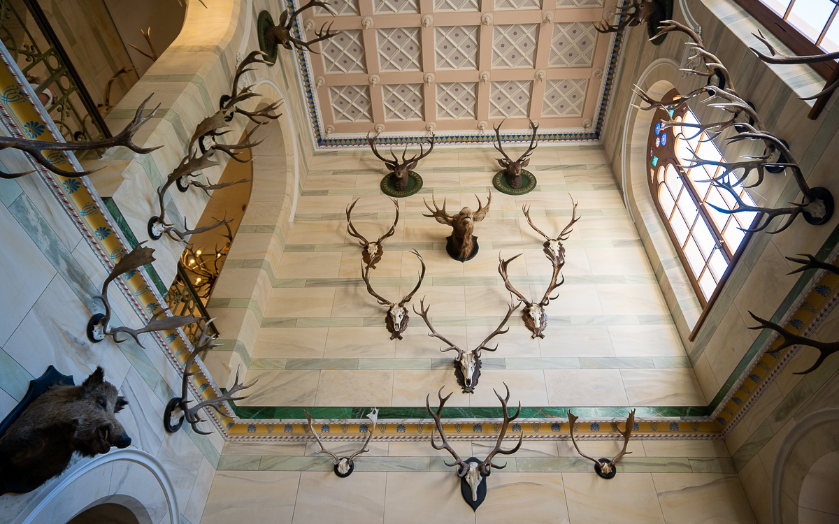 Eingangsbereich Jagdschloss Granitz