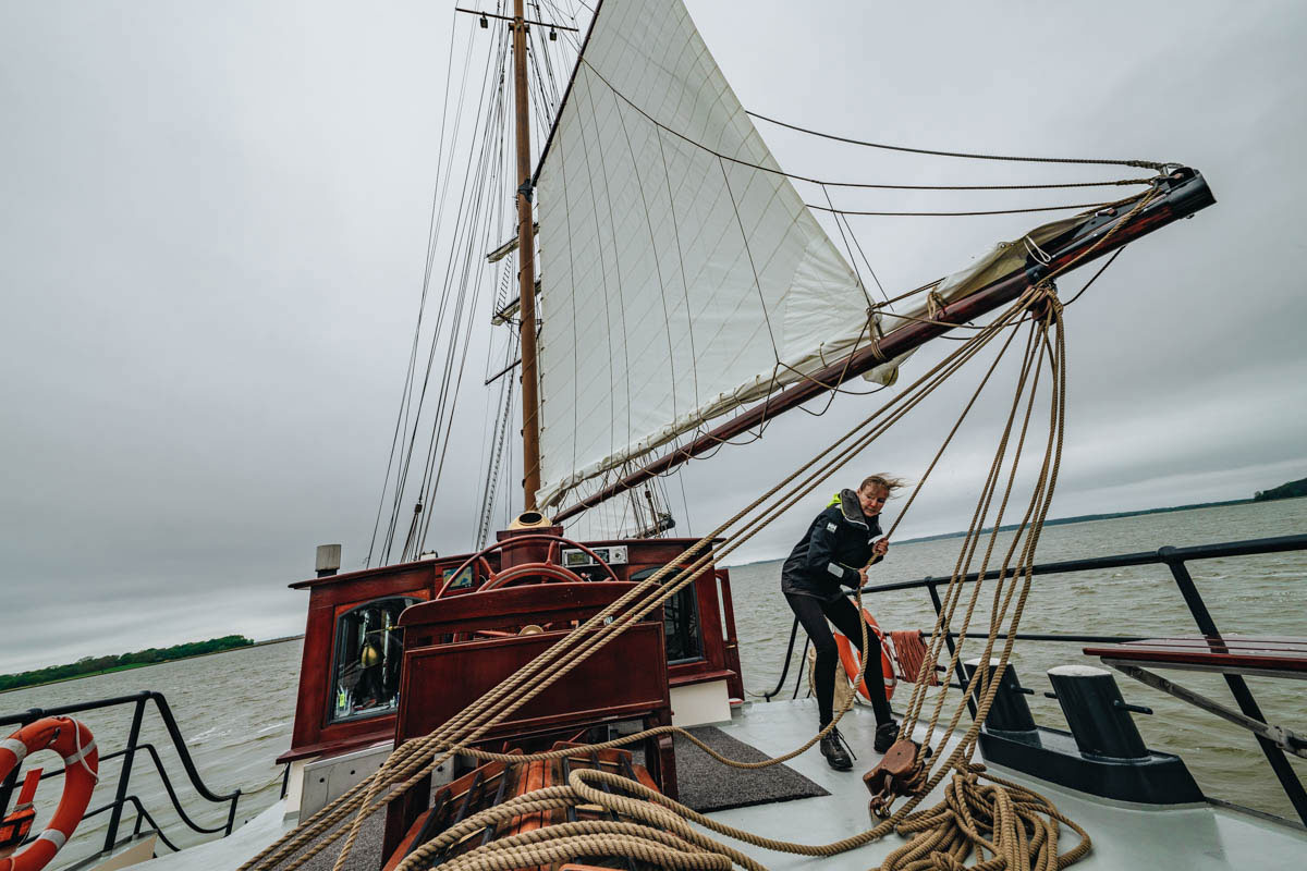 Segelschoner Weiße Düne Usedom