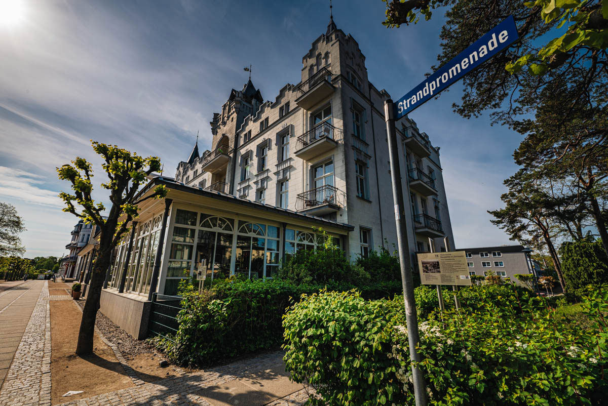 Strandpromenade in Zinnowitz Usedom