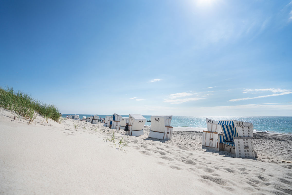Idyllischer Westrand in Hörnum