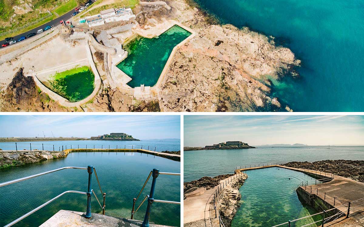 Guernsey-La-Valette-Bathing-Pools-Ansichten