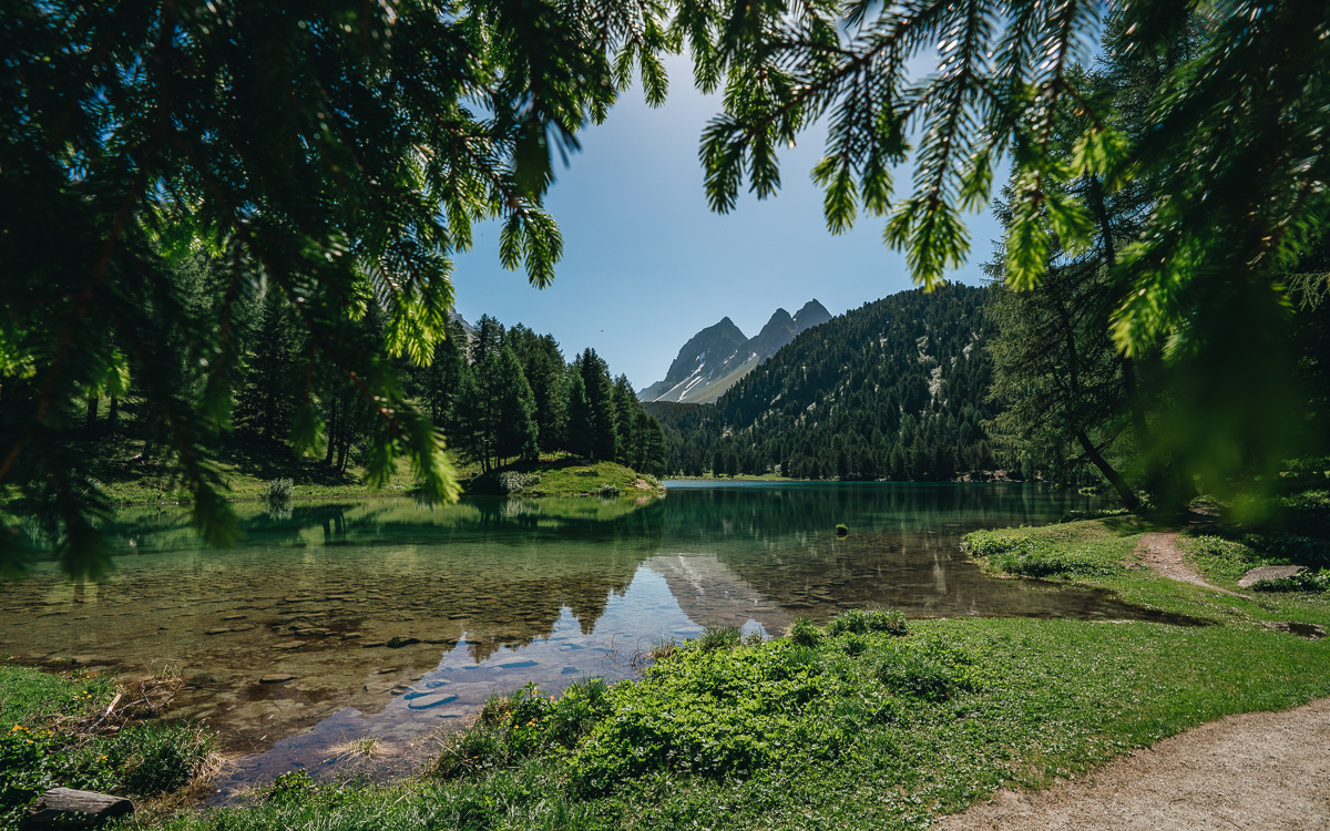Lai da Palpuogna bei Preda Graubünden