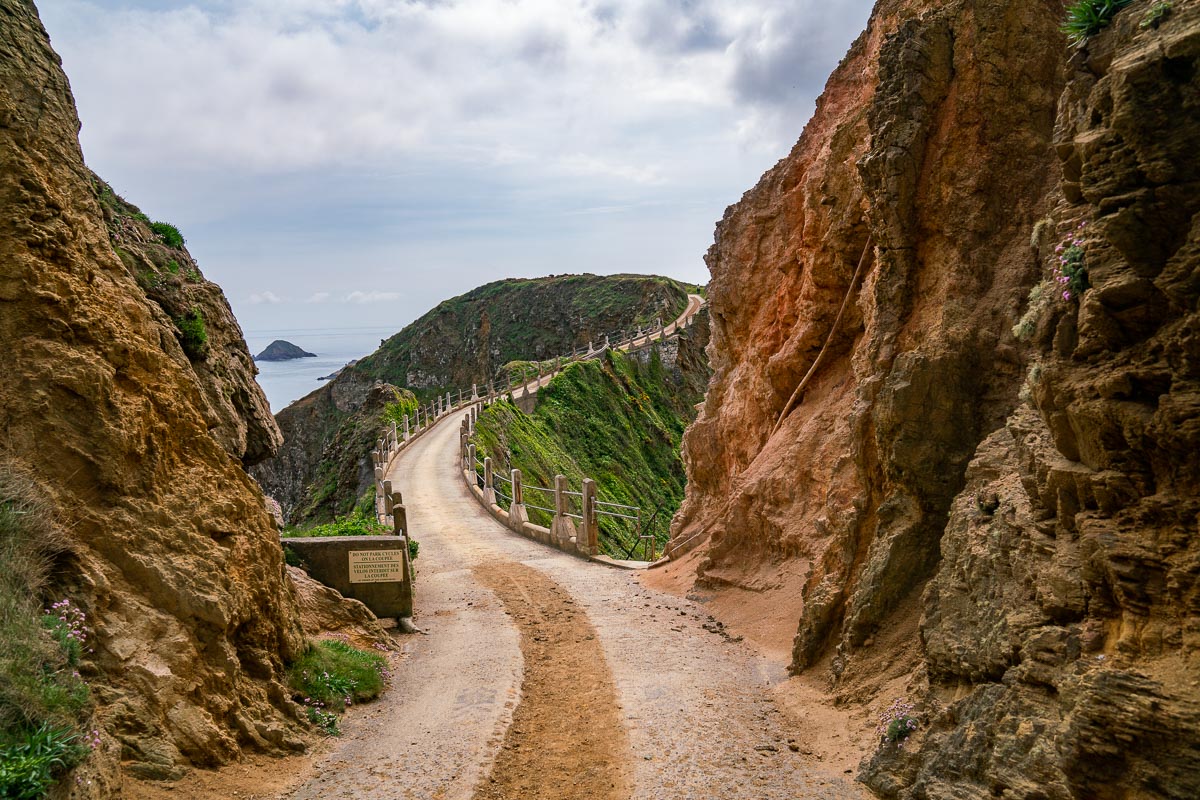 Sark-La-Coupee-Weg