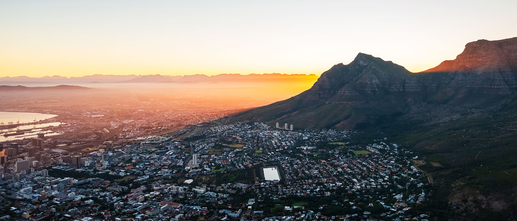 Vor Sonnenaufgang Kapstadt
