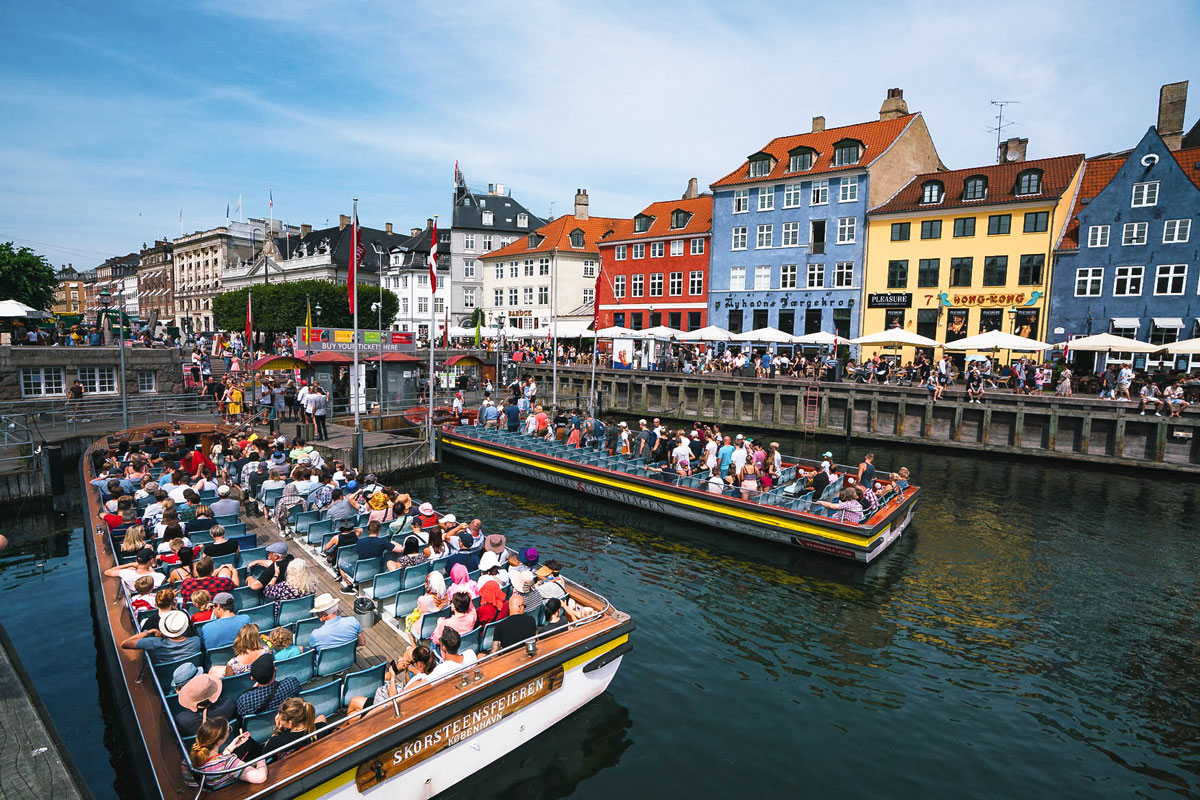 Kanal-Tour Boot Kopenhagen