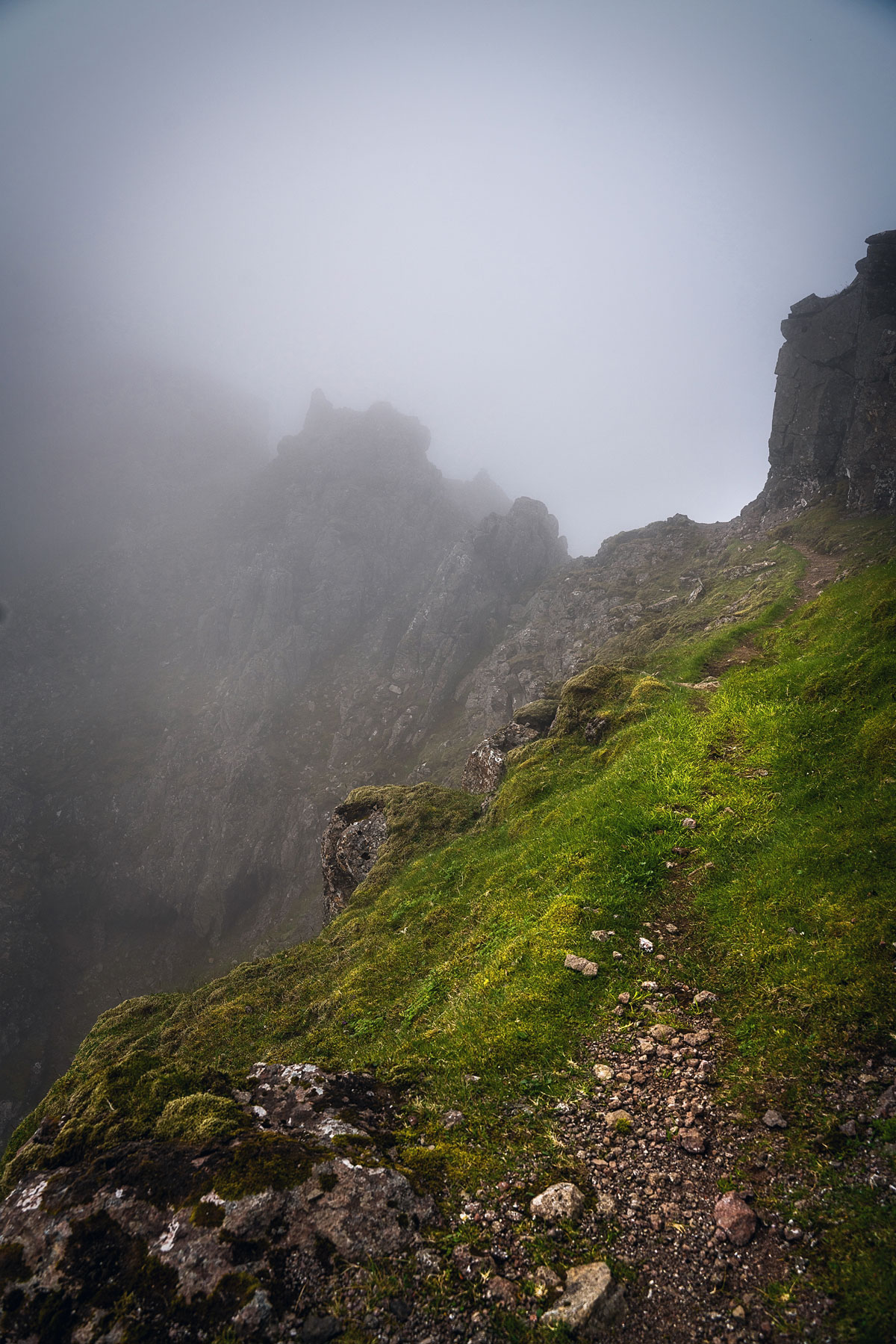 Wanderung Villingadalsfjall / Enniberg