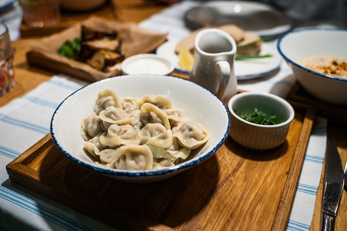 Dumplings im Odessa Mama