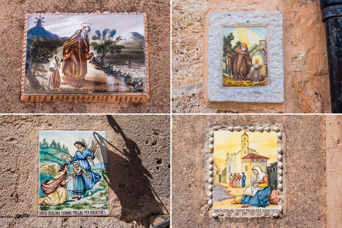 Bunte Ziegel in Valldemossa