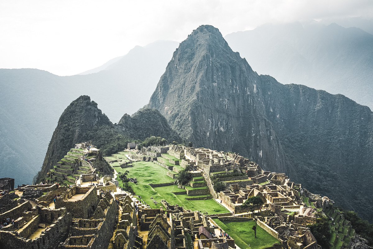 Machu Picchu am Nachmittag