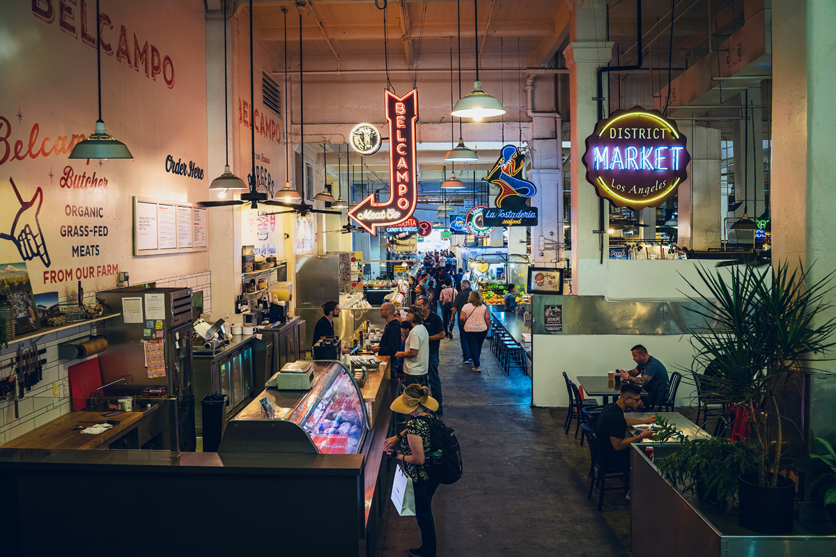Grand Central Market Downtown Los Angeles