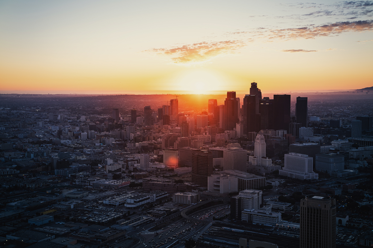 Helikopterflug Los Angeles