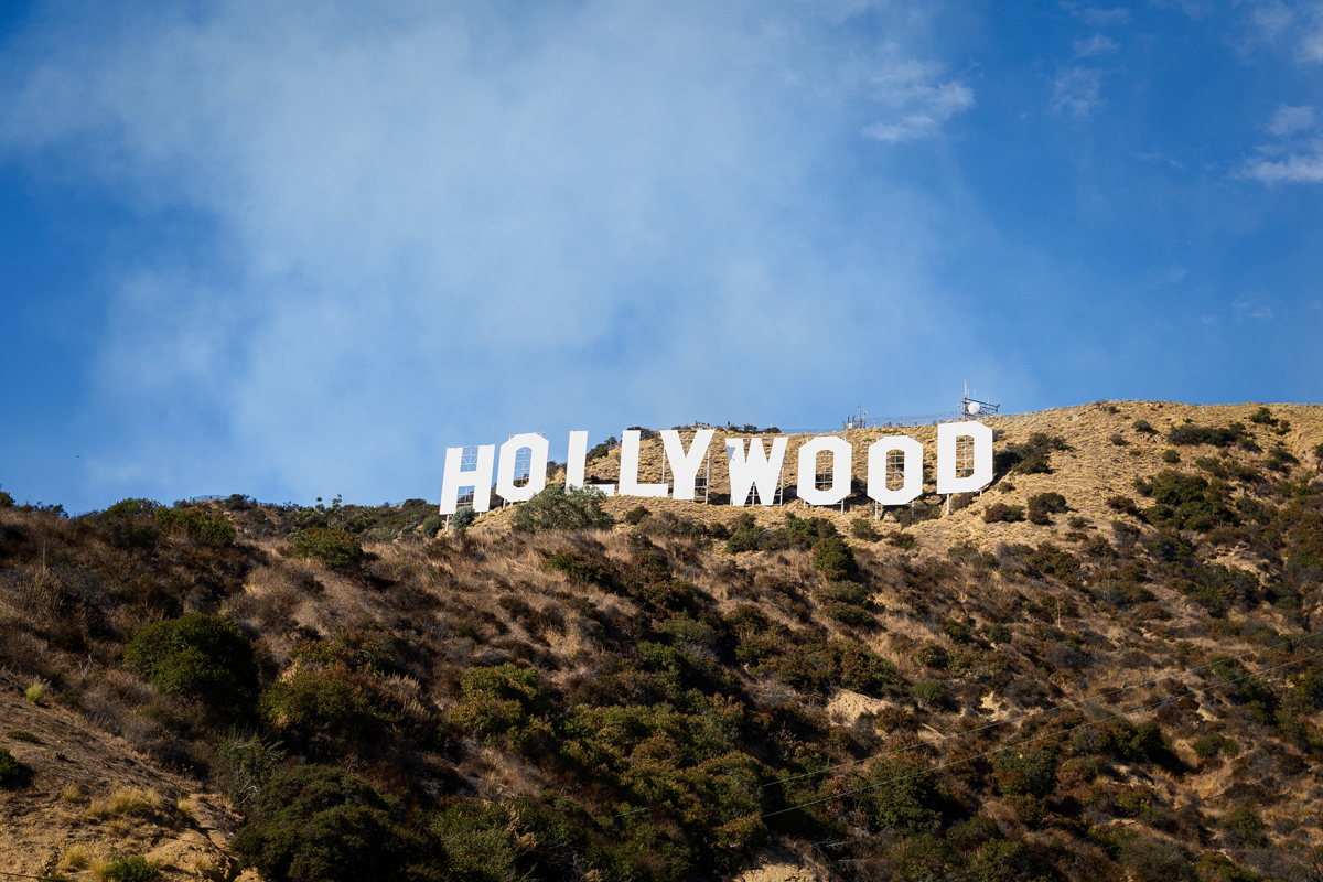 hollywood sign