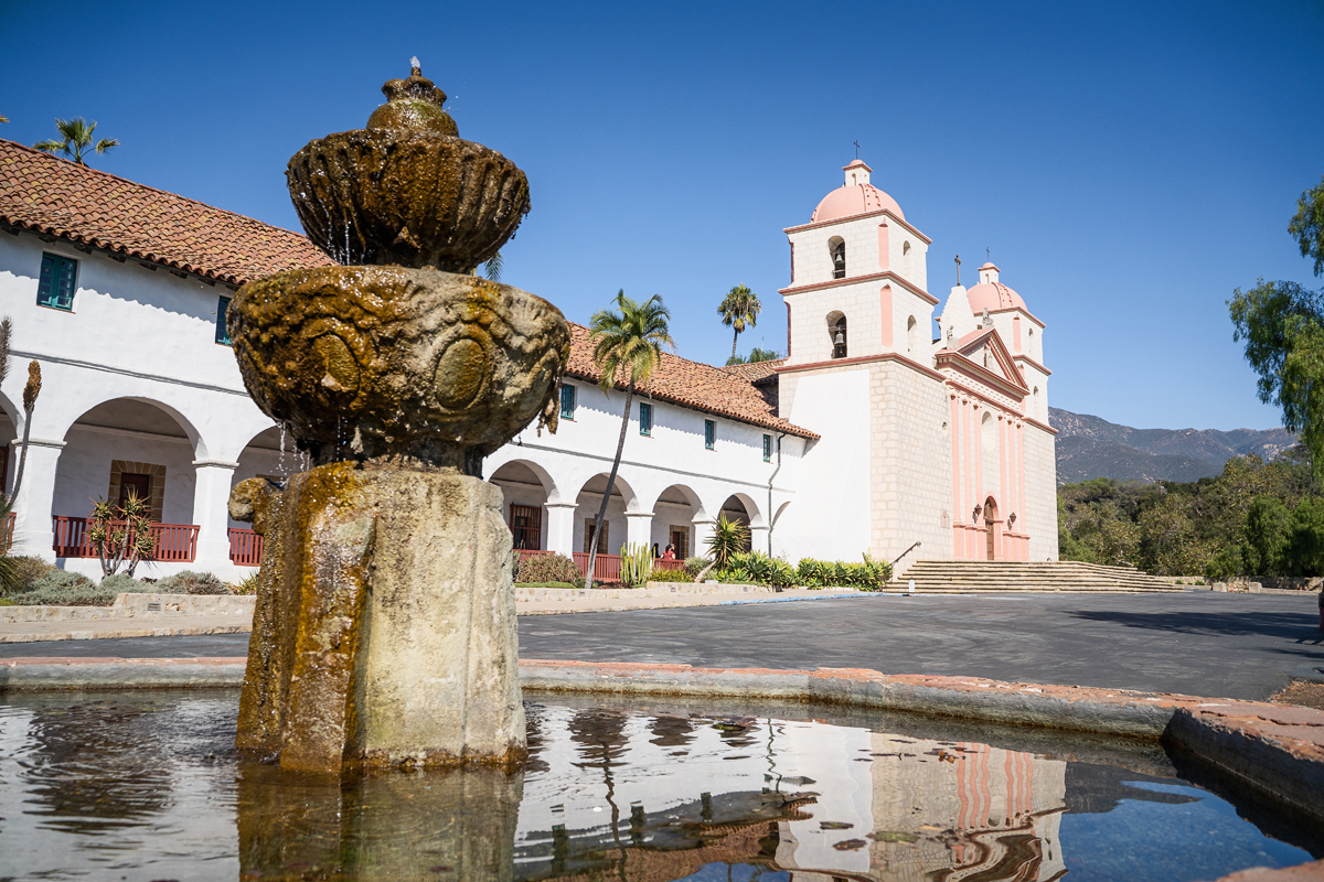 Mission in Santa Barbara