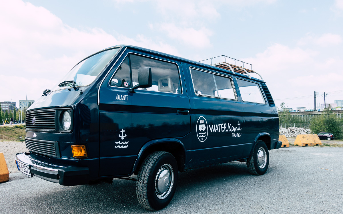 Hamburg Stadtführung mit Bulli Waterkant