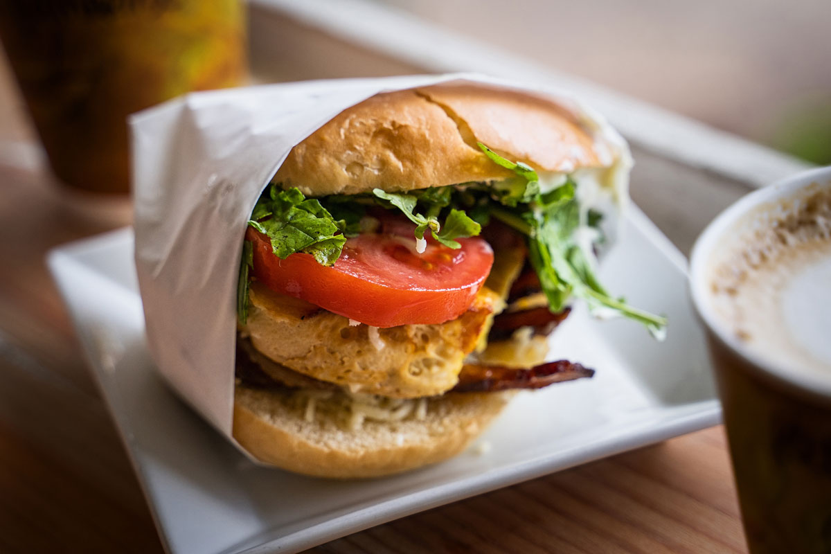Brekkie Sandwich Hanalei Bread Company