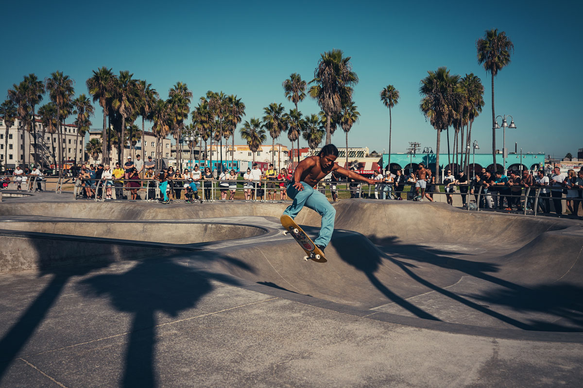 Skatepark Venice Beach Los Angeles