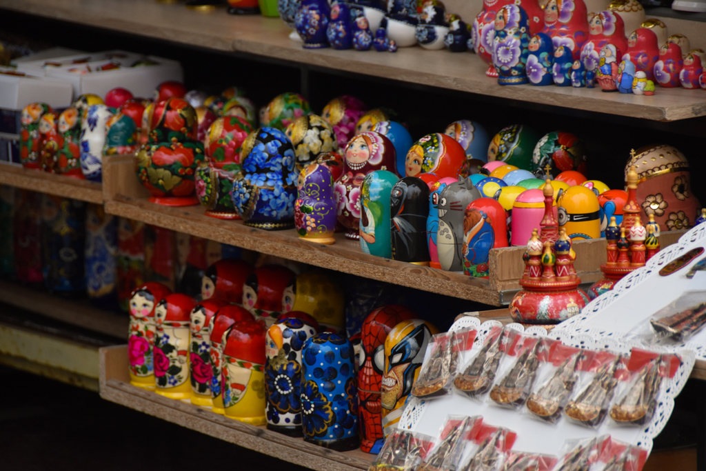 Matruschka, typisches Souvenir aus St. Petersburg