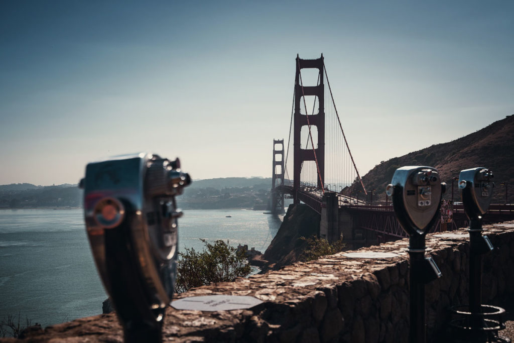 Vista Point Golden Gate Aussichtspunkt