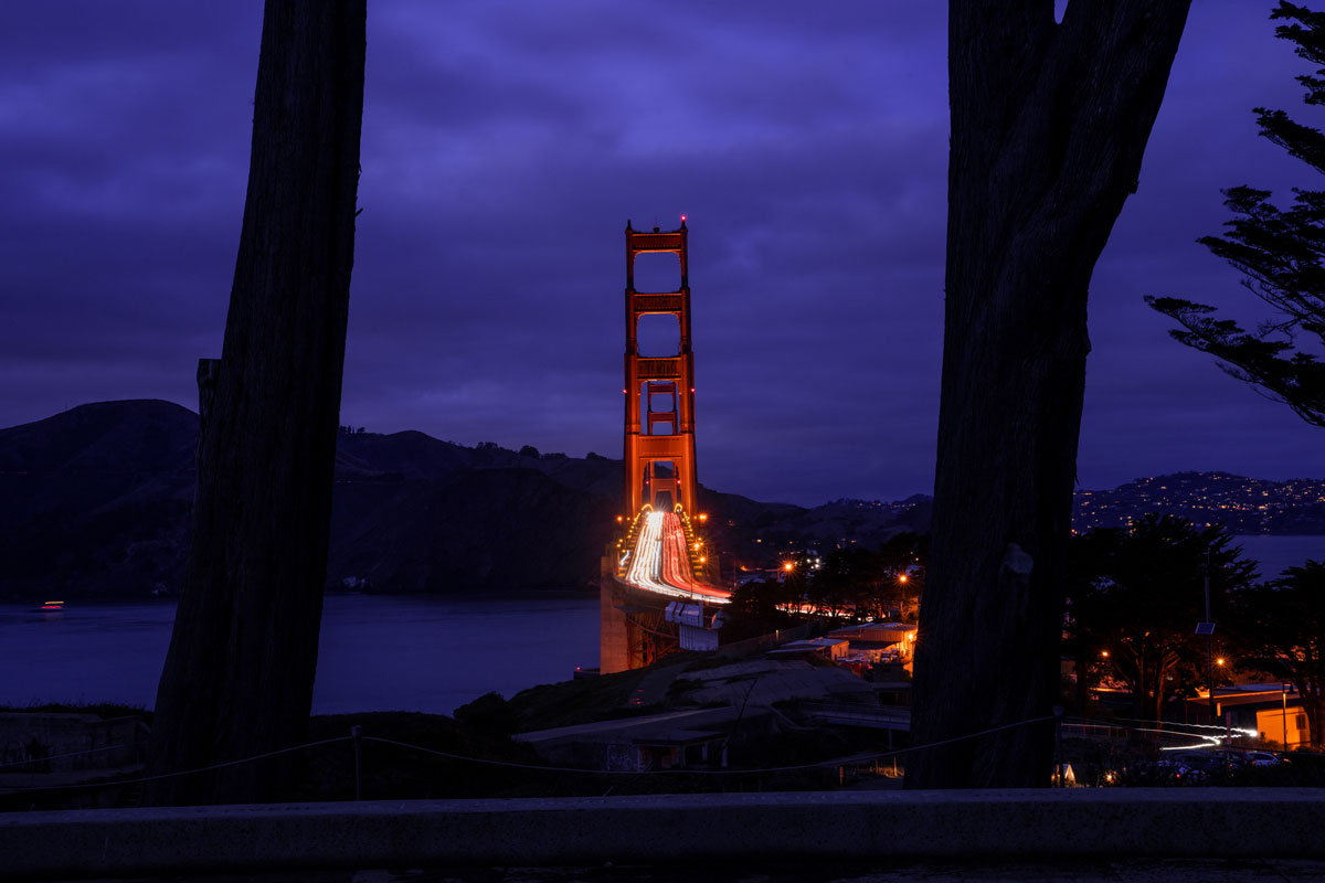 Golden Gate Overlook im Presidio